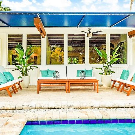 Biscayne Park Casa In Tropic Paradise With Pool, Bbq And Firepitヴィラ エクステリア 写真